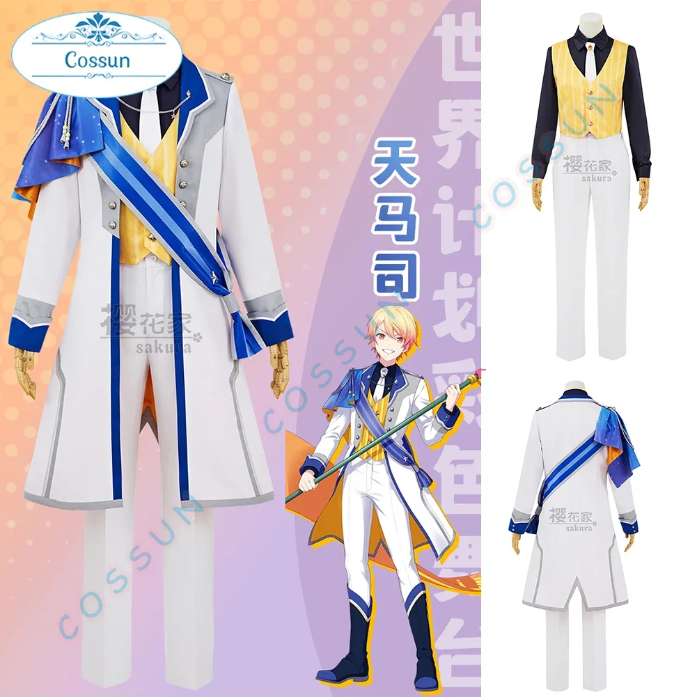 

PJSK Tenma Tsukasa Cosplay Costume Halloween Wonderlands×Showtime Game Suit Women Men Outfits Handsome Suit