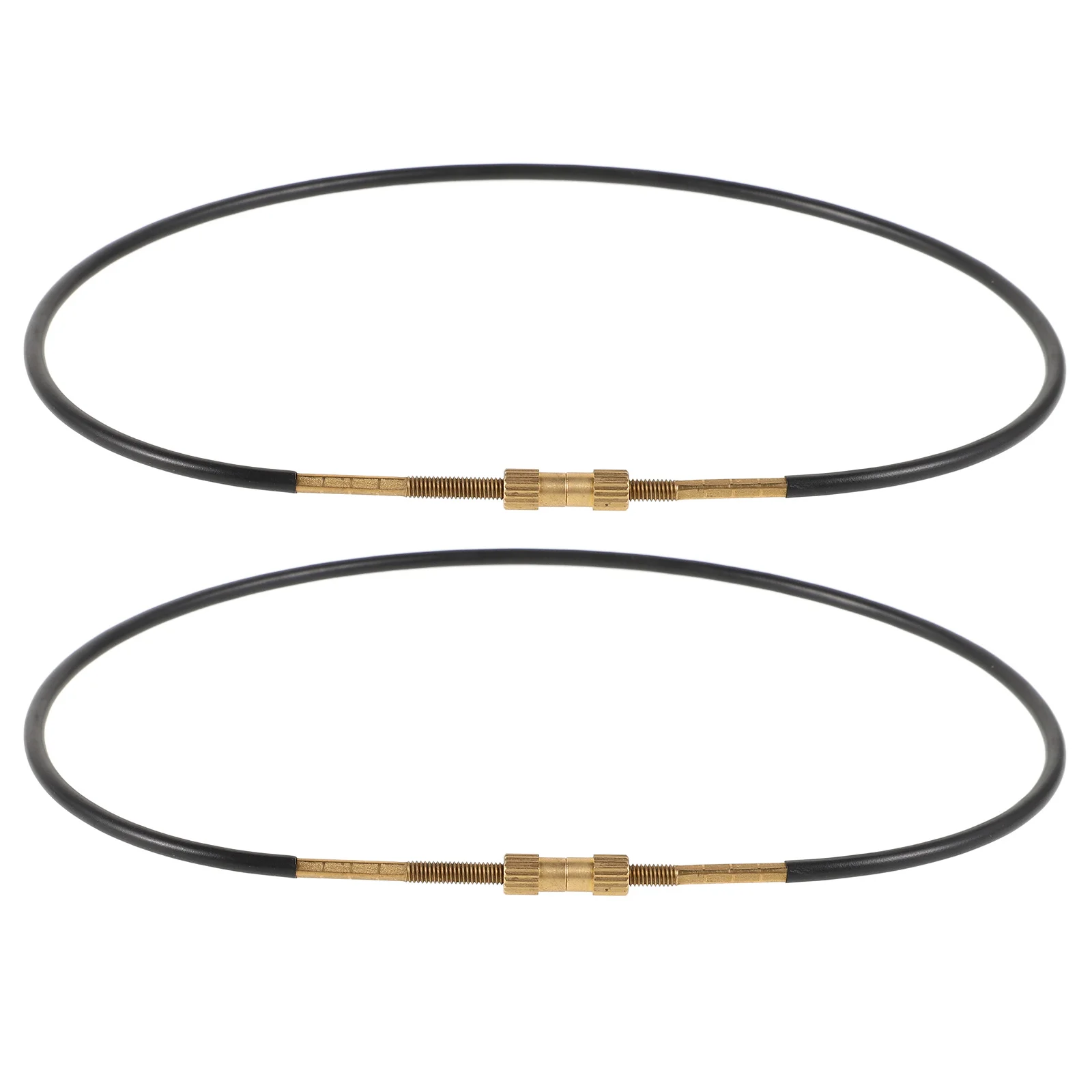 

2Pcs Steel Bass Tail Rope 44 Bass Tailpiece Replacement Accessory Durable Music Instrument Parts Stringed Instrument Accessories