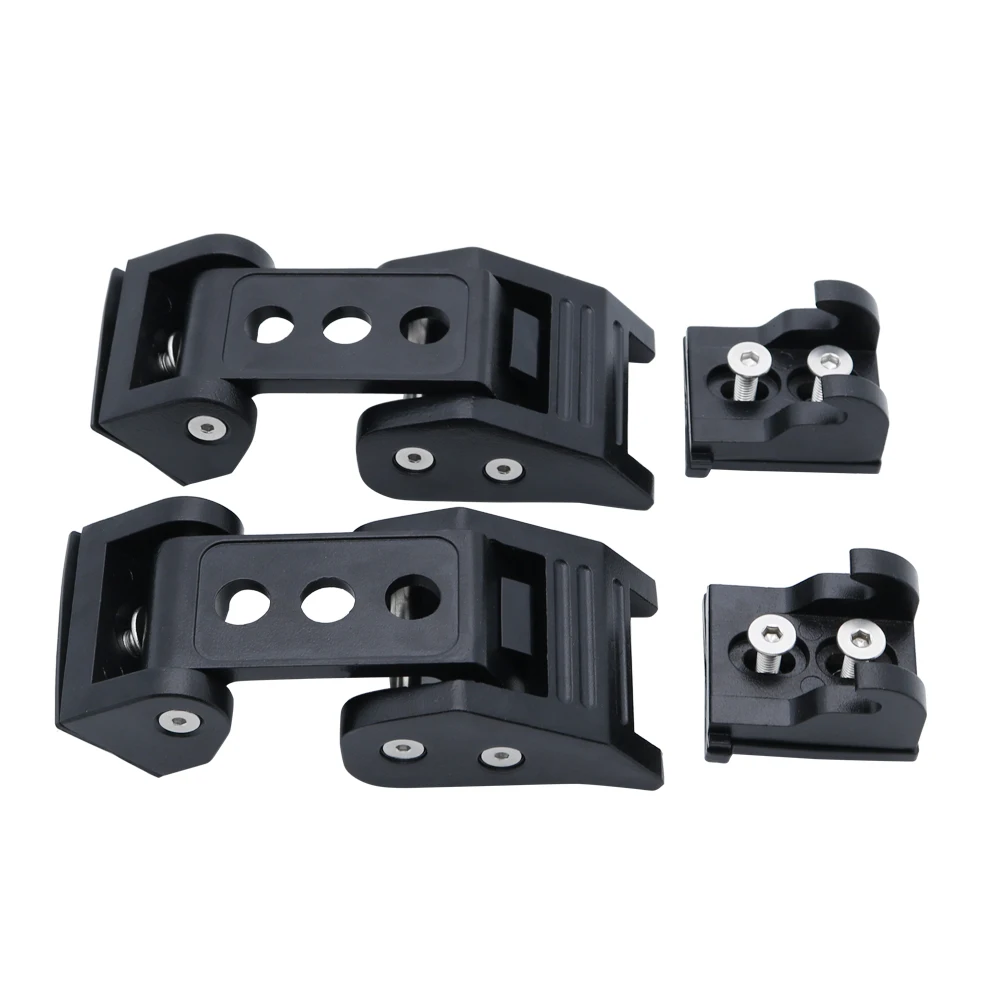 2X Car Engine Lock Hood Latch Catch Cover for Jeep Wrangler JK 2007-2018 JL JLU Gladiator JT 2018 2019 2020 2021 Car Accessor