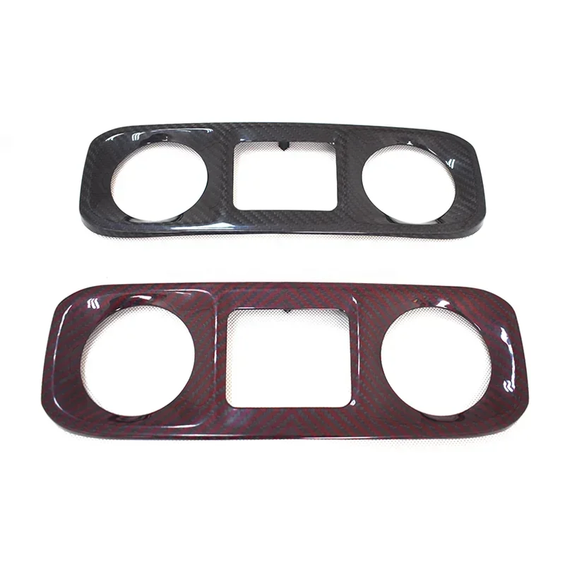 W464 Central Outlet Decoration Cover Trim Dry Carbon Fiber Center Console Plate for G-class G63 G500 2019-