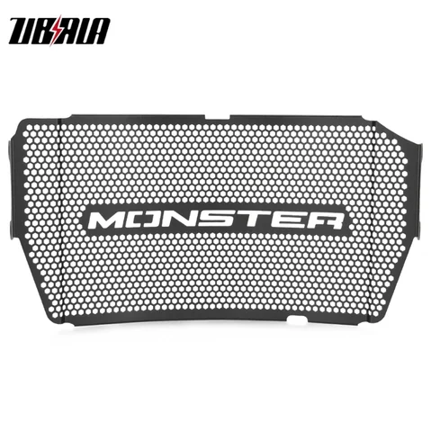 Для Ducati Monster 821/темный/полосатый/стеalth Monster 1200/S/R MONSTER 821/1200 2013-2021 решетка радиатора защитная крышка