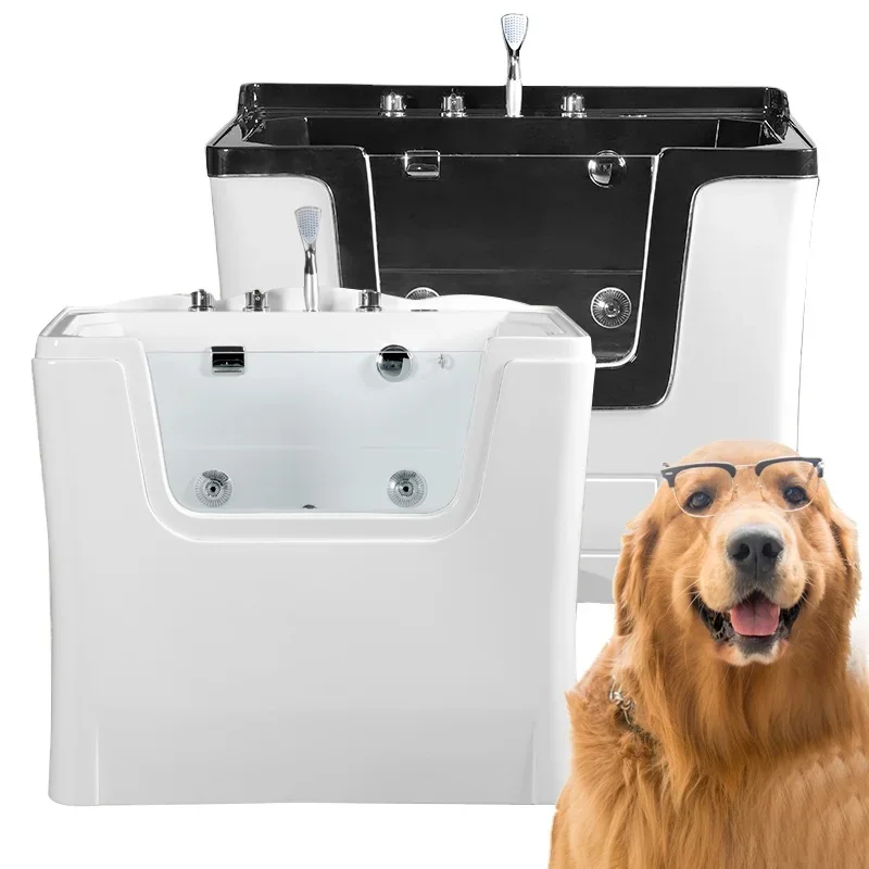 

Dog grooming bathtub pet bathing sink stainless steel dog bathing pool pet cleaning and grooming products for dog