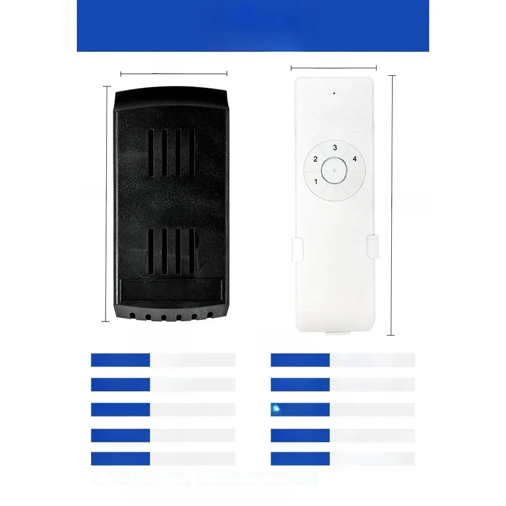 DC 24V 35W 6 Speed Control Ceiling Fan Light Remote Control Receiver Wireless Controller Frequency Conversion Ceiling Fan Remote