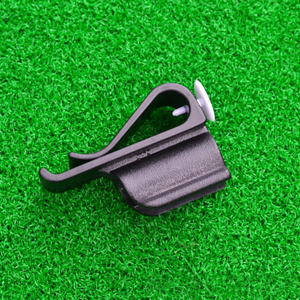 14 pçs clube de golfe clipe montagem acessórios titular putter para tecer suportes de golfe clipes saco de fixação de plástico