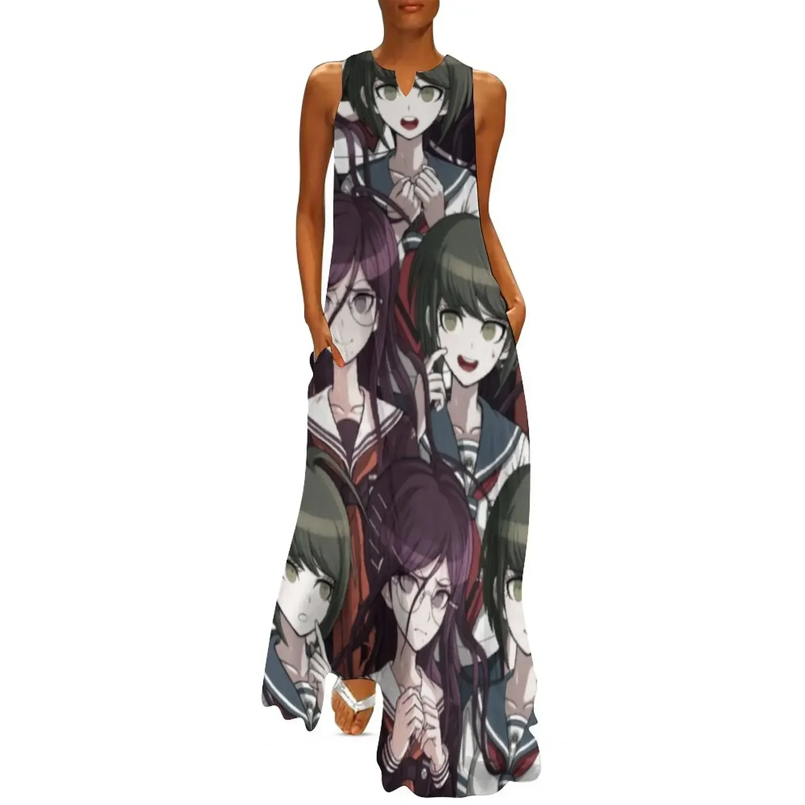 

Toko Fukawa/Komaru Naegi Long Dress wedding guest dress 2025 Prom gown clothes for women Dress