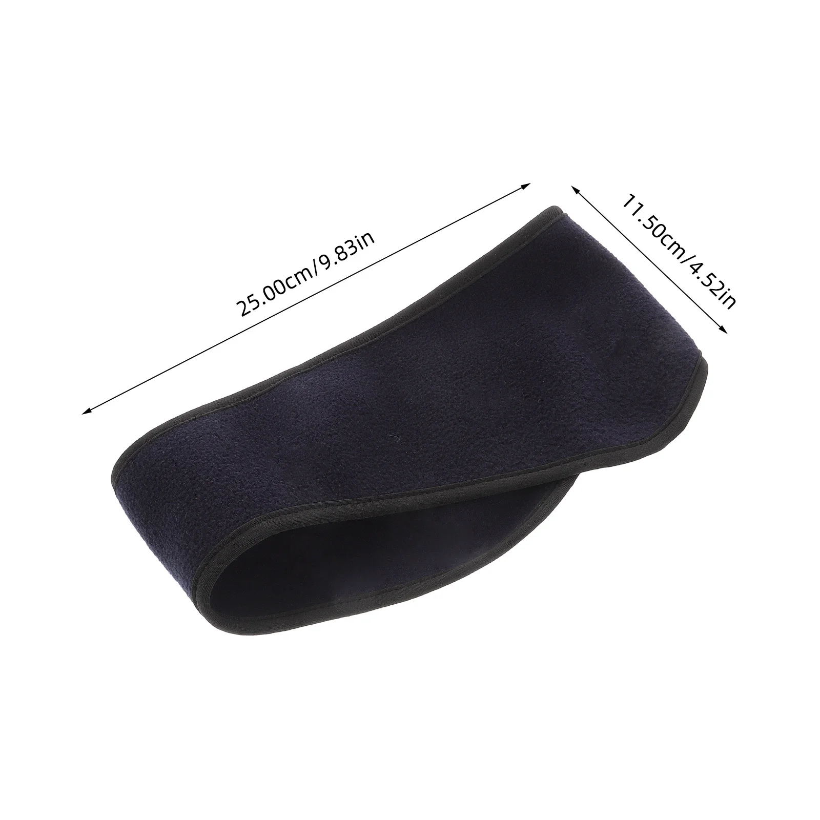 عصابة رأس سميكة وواسعة لتدفئة الأذن من الصوف، غطاء أذن ناعم ومريح للجري والنوم والرياضات الخارجية في الشتاء