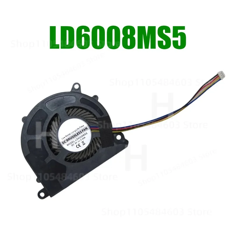 LD6008MS5 DC5V 0.20A 4PIN MINI PC CPU Fan