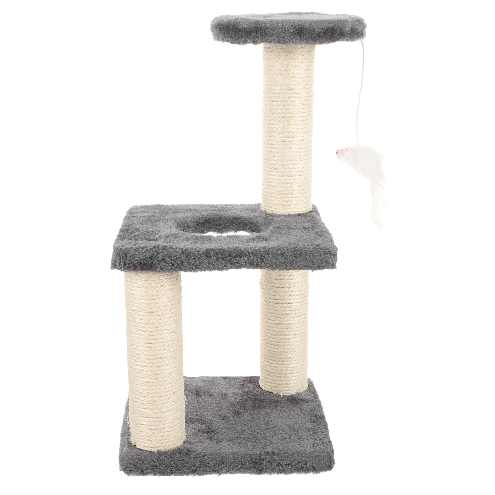 

Cat Climbing Frame Adorable Scratching Post Vertical Multi-layer Paper Tube Pet