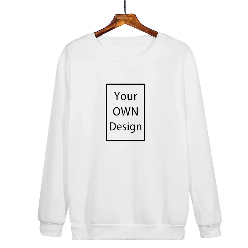 Your OWN Design Brand Logo/Picture Custom Men Women DIY Hoodie Sweatshirts Casual Hoody Clothing 10 Color Loose Fashion New 2024