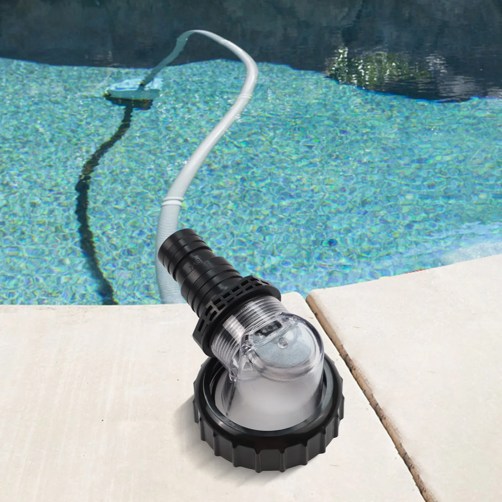 

Transparent PreFilter Lid Assembly for SPS25 For SPS50 SPS75 SPS100 Pumps and Easy Installation for Pool Maintenance