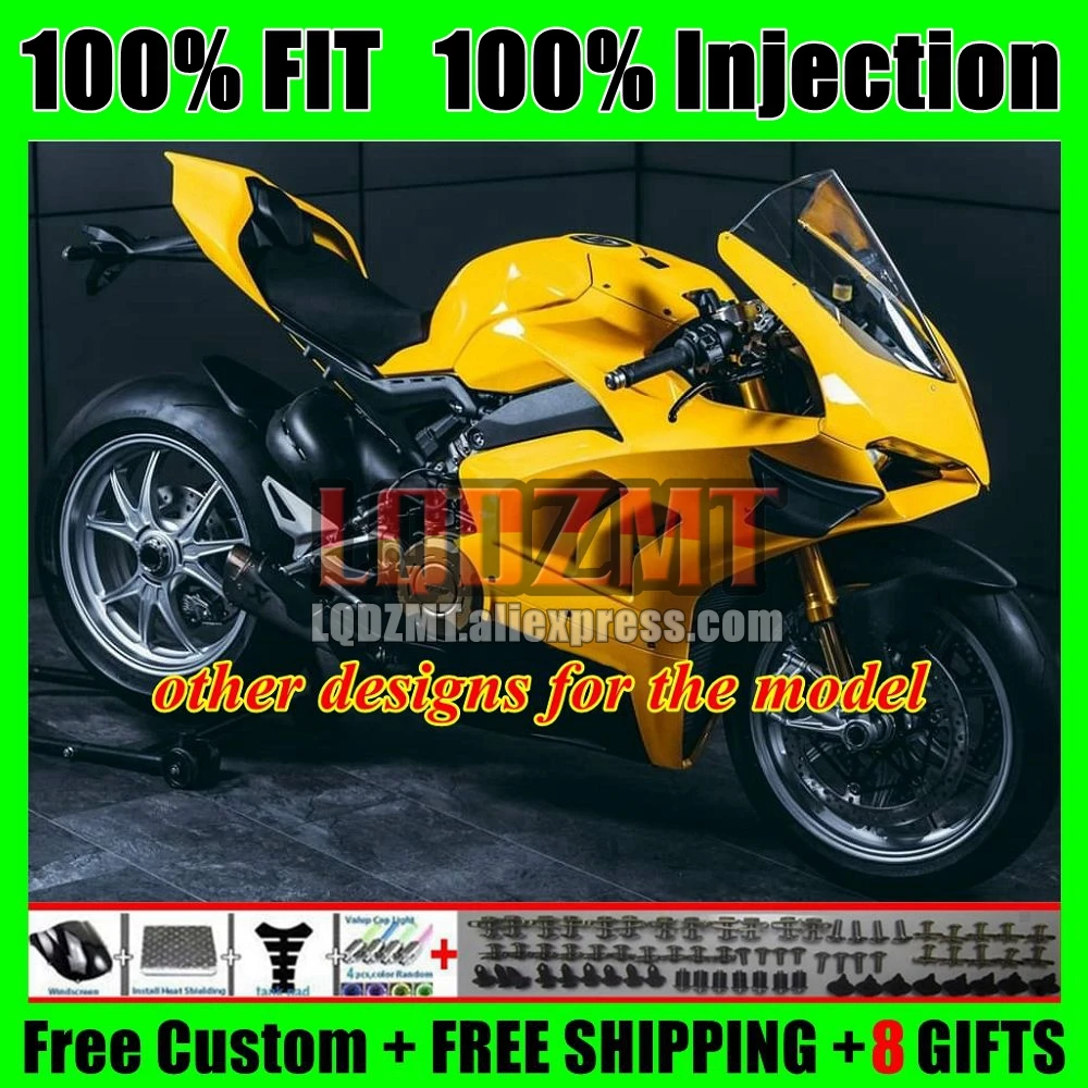 Injection Bodys For DUCATI Panigale V4 V 4 S New Purple R V4S V4R 127No.65 V4-S V4-R 18 19 20 2018 2019 2020 OEM Fairings Kit