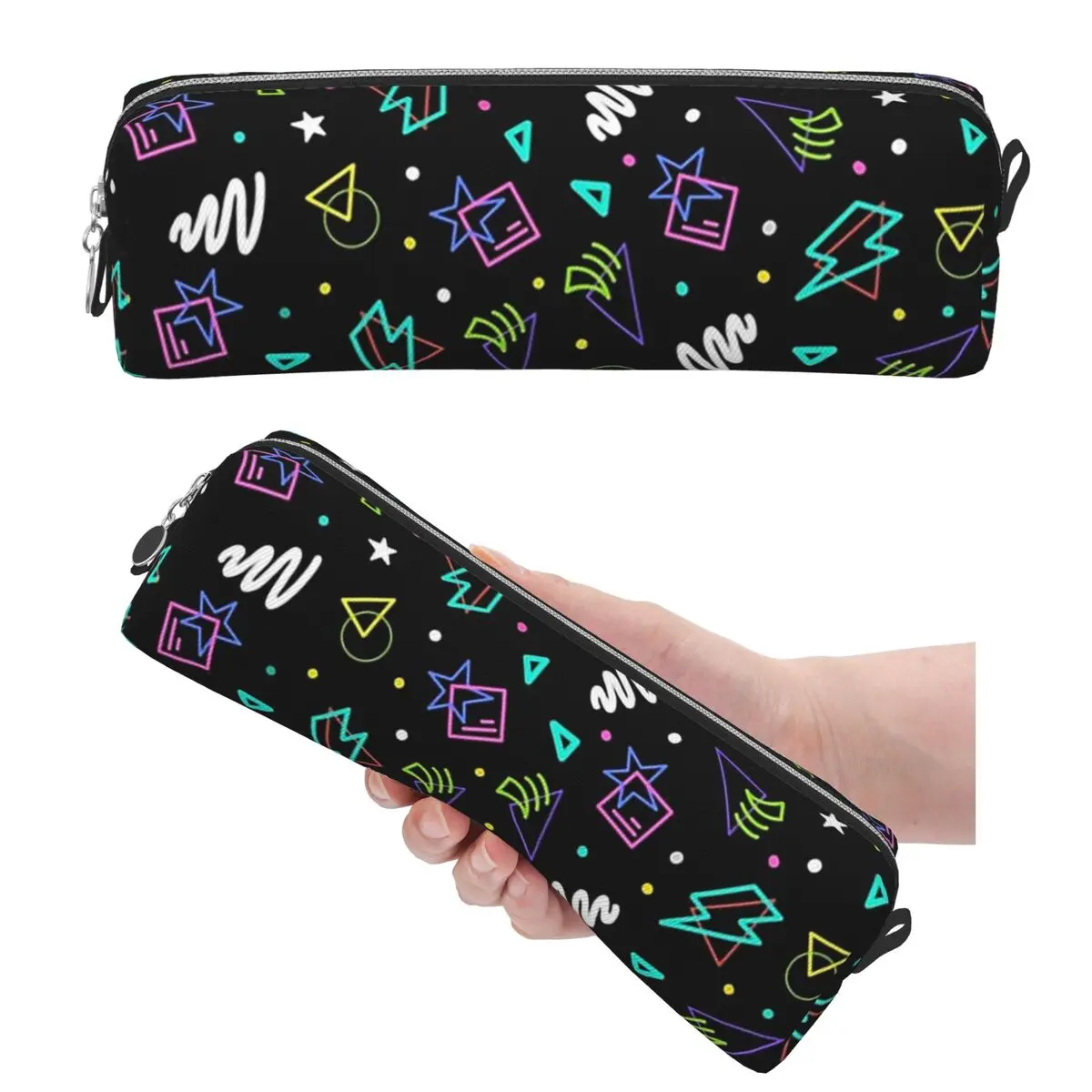 Fnaf Security Breach Arcade Carpet Design Federmäppchen für Schülergeschenke, Stiftbox, Bleistiftbeutel, große Aufbewahrungstasche für Bleistifte