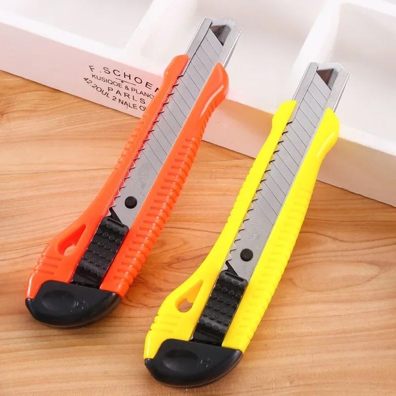 Stationery Utility Knives Retractable Paper Cutter for School Office Home