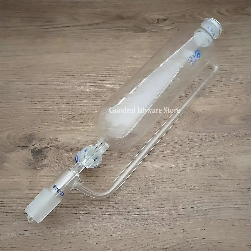 Imagem -03 - Vidro Cilíndrico Soltando o Funil com Vidro Pressão Constante Ptfe Pistão Laboratório Fornecedor 25ml a 1000ml Peça