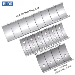 Motorcycle Connecting Rod Crankshaft Main Bearing Set for Kawasaki ZX636 2003-2006 ZX6R ZX-6R 1995-2002 ZX 6R 636