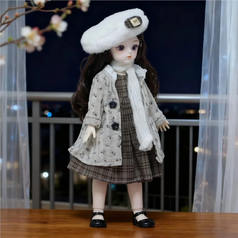 1/6 BJD poupée jouet à la mode jolie 30 cm ensemble de poupée multi-articulé mobile habiller bricolage poupée jouet enfants jouer maison jouet Collection cadeau