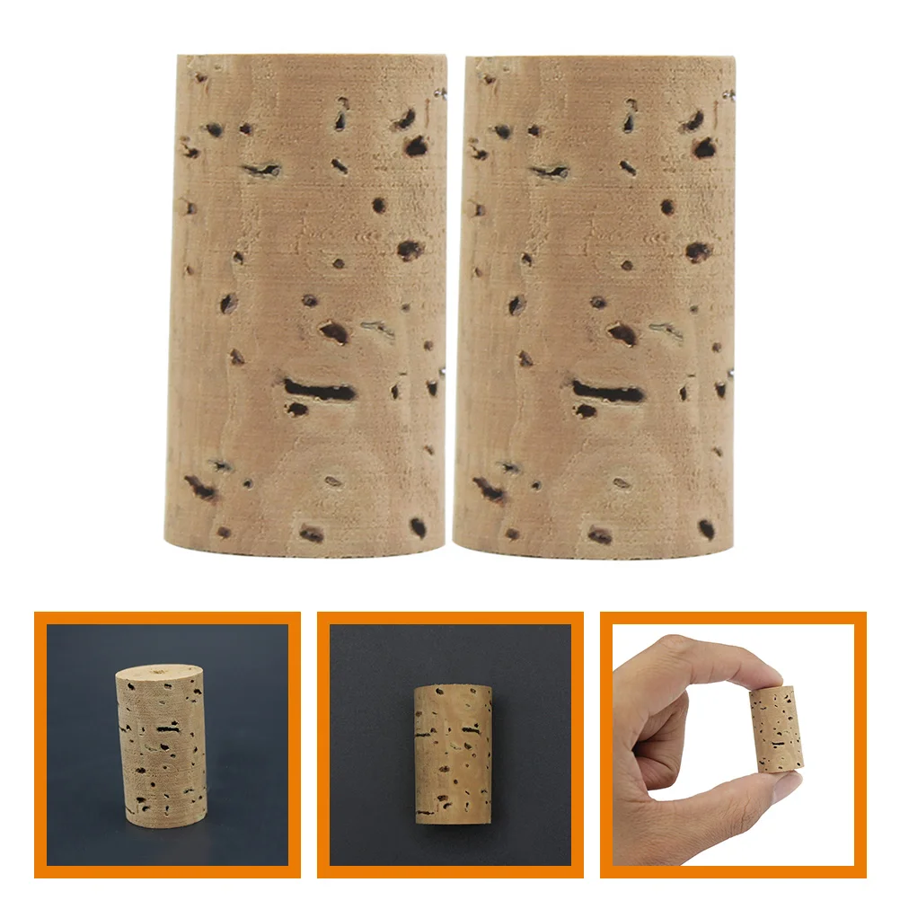 

2 Pcs Flute Cork Parts Repair Accessories Plugs Headjoint Caps for Supplies