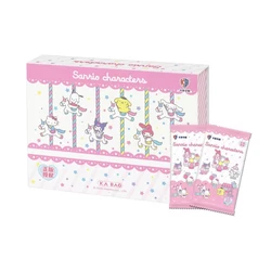 Vendita calda nuova scatola originale Sanrio Cartoon personaggi carini Kuromi Kitty Cinnamoroll Melody Collecting hobby Card regalo per bambini