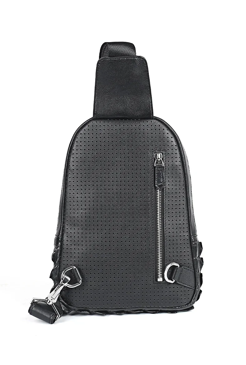 

moben crocodile bag men chest package male Inclined single shoulder bag men large capacity men chest bag