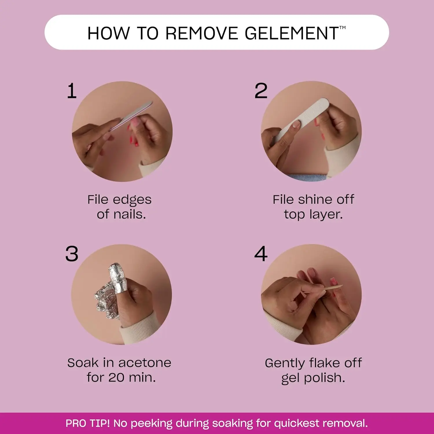 مصباح معالجة LED من OPI GELement لطلاء الأظافر الجل، تصميم بأربعة أصابع، داخلي عاكس، مؤقت 60 ثانية