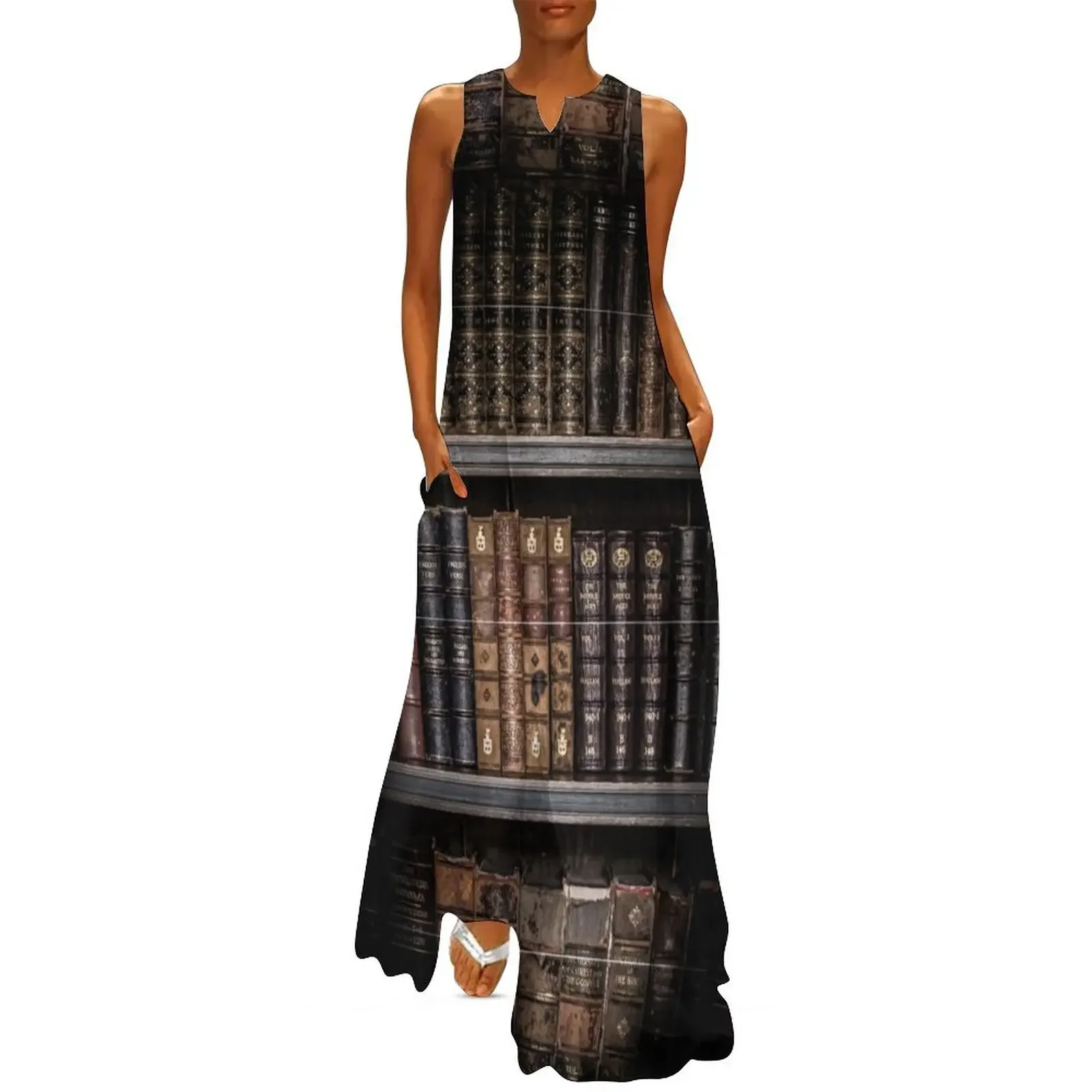 

Photography - Old Books Long Dress luxury dress summer dresses for women 2025 Female dress womans clothing
