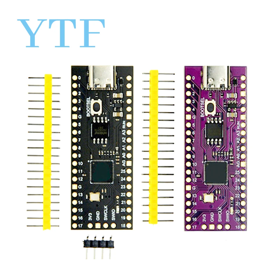 RP2040 Development Board Module For Raspberry Pi Pico Micropython Core Main Control 264KB RAM 4MB 16MB Flash