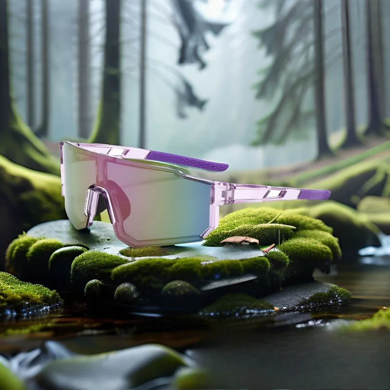 

Large Frame One-piece Sunglasses for Women Fashionable Trendy Glasses Sports Skiing Sunglasses Women's Sunglasses