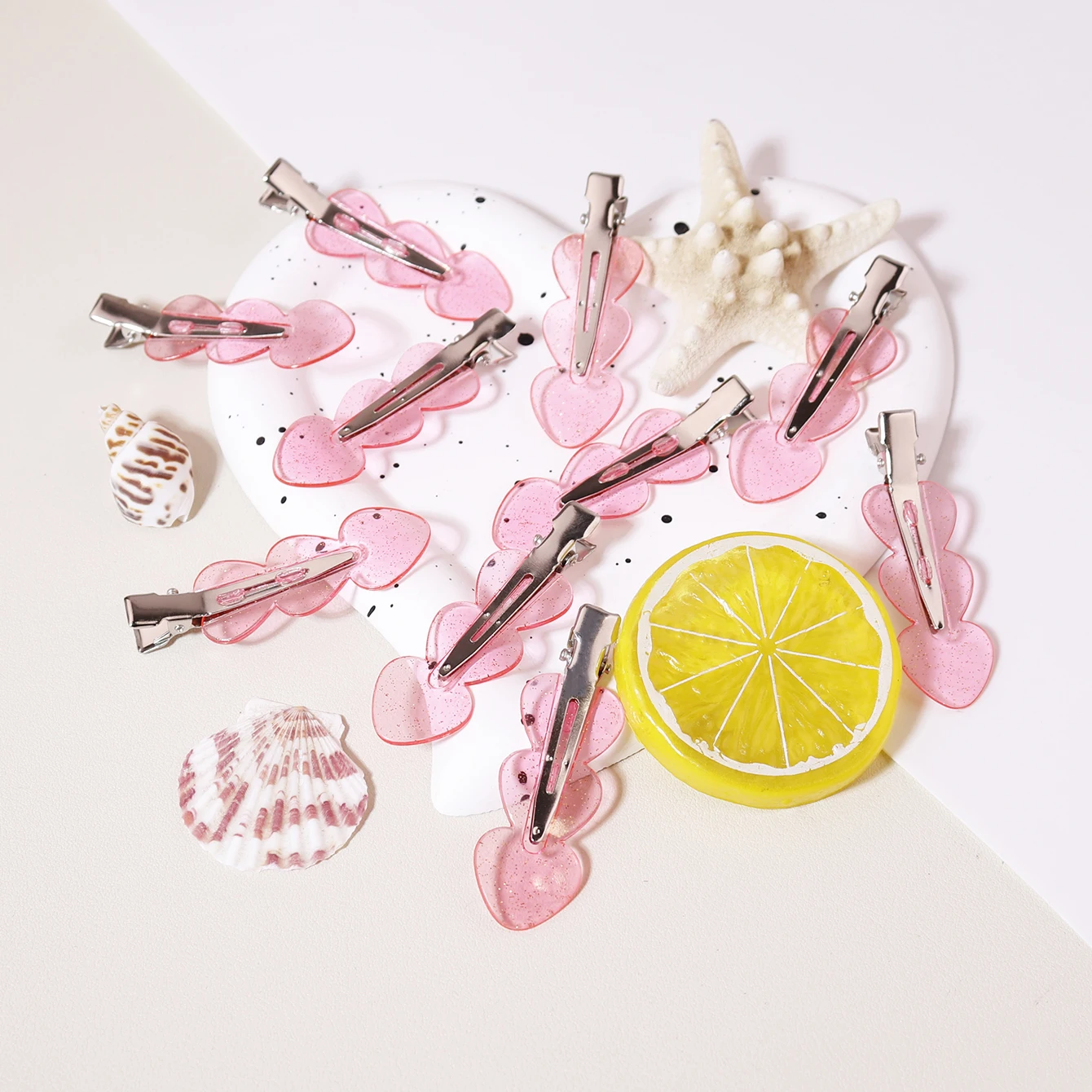 10pcs No Crease Hair Clip，Metal Tree Shaped Hair Clips for Thick Thin Hair，Cute Accessories for Women，Special for real hair wigs