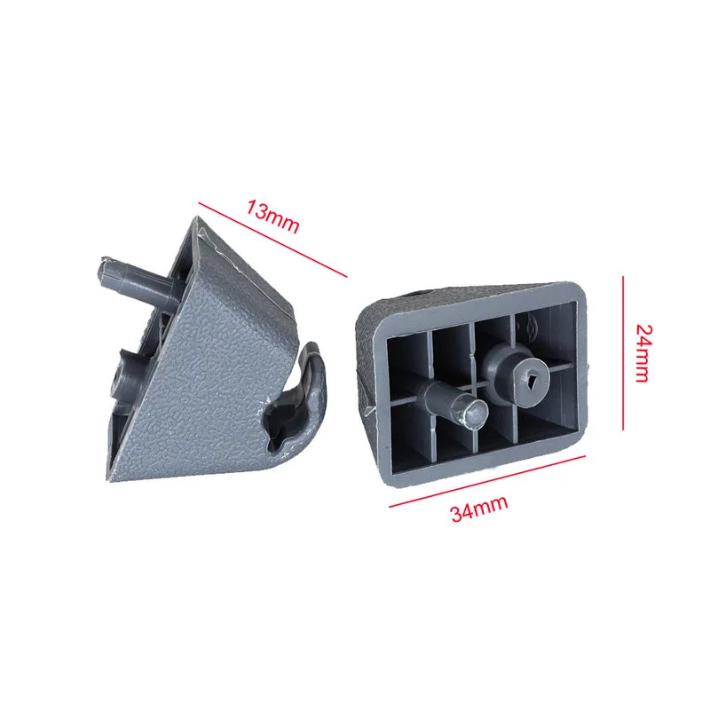 2pcs Car Interior Sun Shade Holders Clips for Opel Vauxhall Vectra Vivaro A Astra F Corsa Combo B Carlton Tigra Senator Cavalier