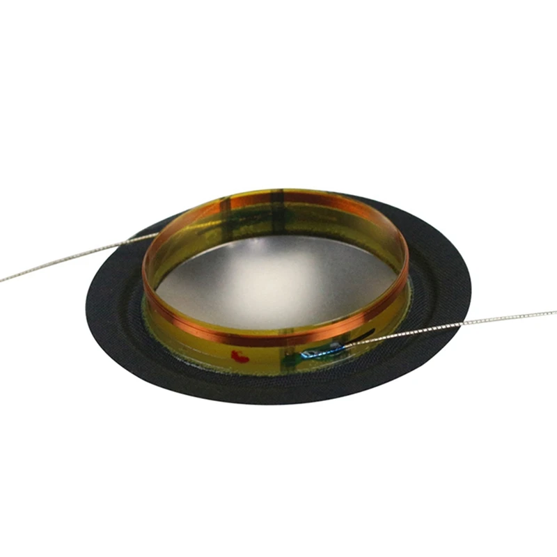 Hot 25.4Mm Imported Metal Titanium Film + Silk Side Diaphragm 25 Core Tweeter Voice Coil Speaker Repair Film 8 OHM 2 Pairs