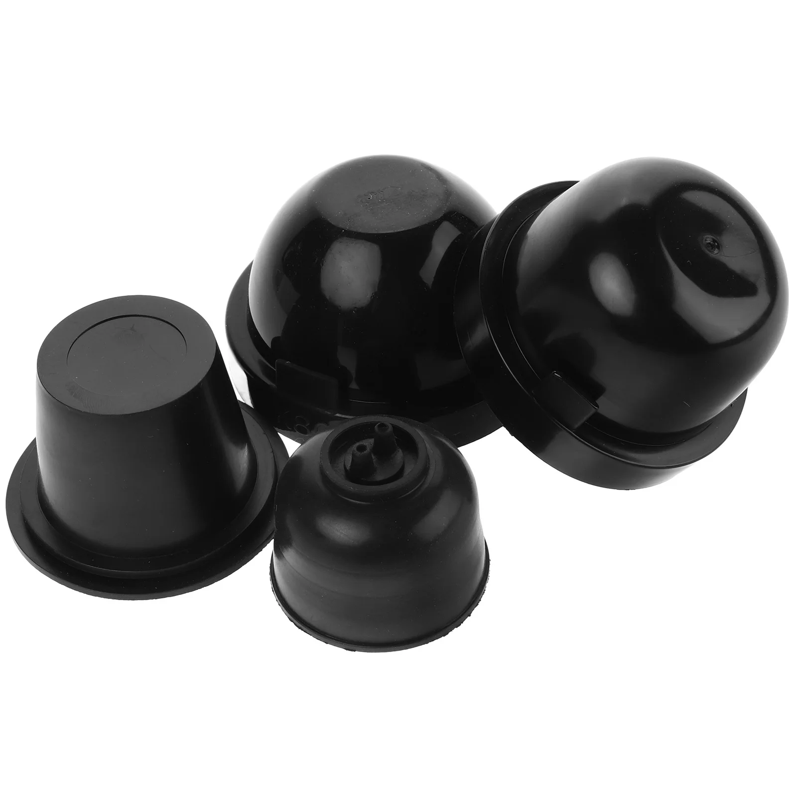 

4Pcs Car Headlight Protective Covers Dustproof Guard Durable Headlight Cap Protector Car Light Cover Easy Installation Universal