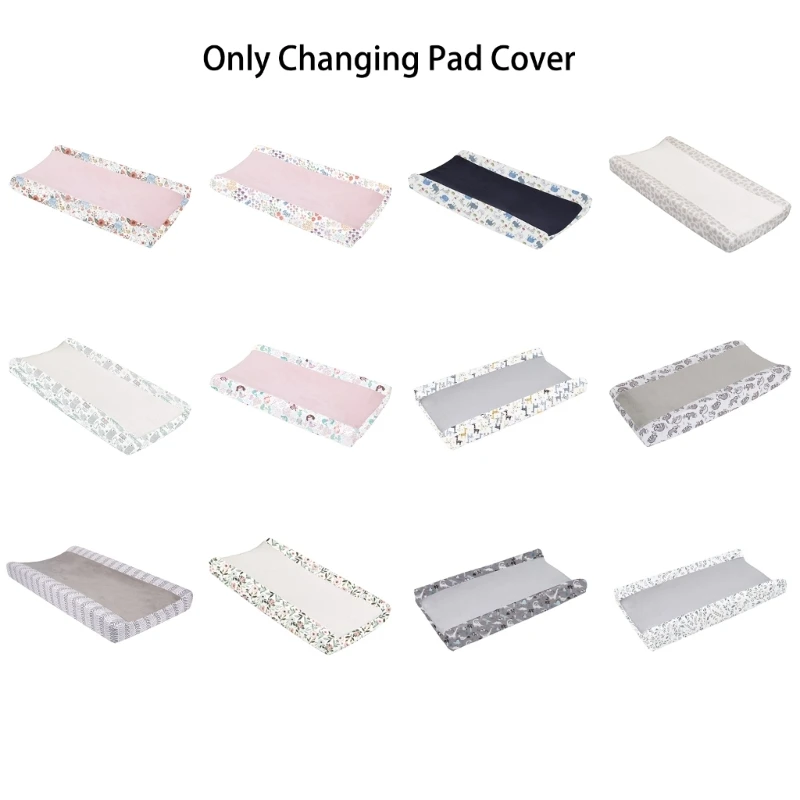 

57EE Soft Breathable Newborn Infant Changing Table Cover for Diaper Changing Mattress