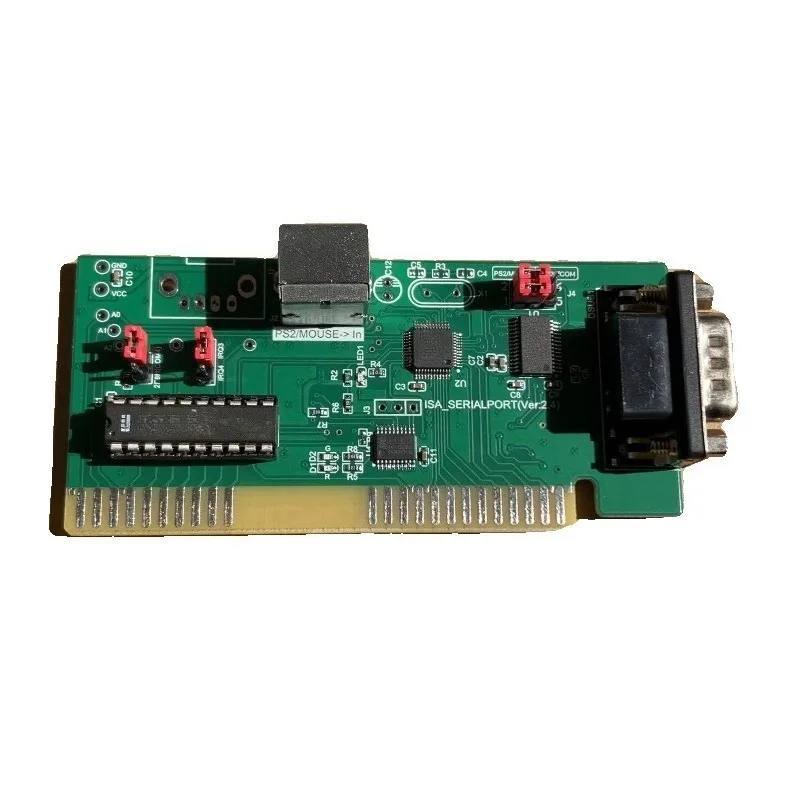 For Serial Port Expansion Card PS2 Optical Mouse DOS Interface 8-bit Bus