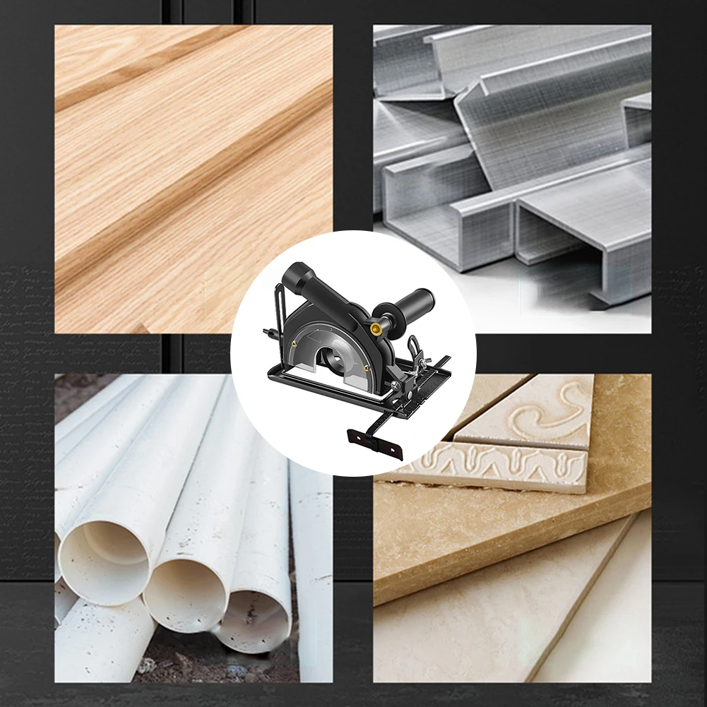 

Преобразователь угловой шлифовальной машины в режущий станок, долбежная подставка, инструменты, кронштейн, регулируемый 0-45 ° Стабиль для угловой шлифовальной машины 100/115/125 мм.