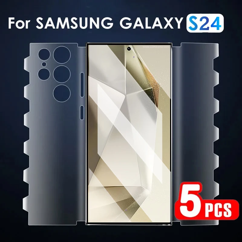 5 Pack Butterfly Hydrogel Film Screen Protectors