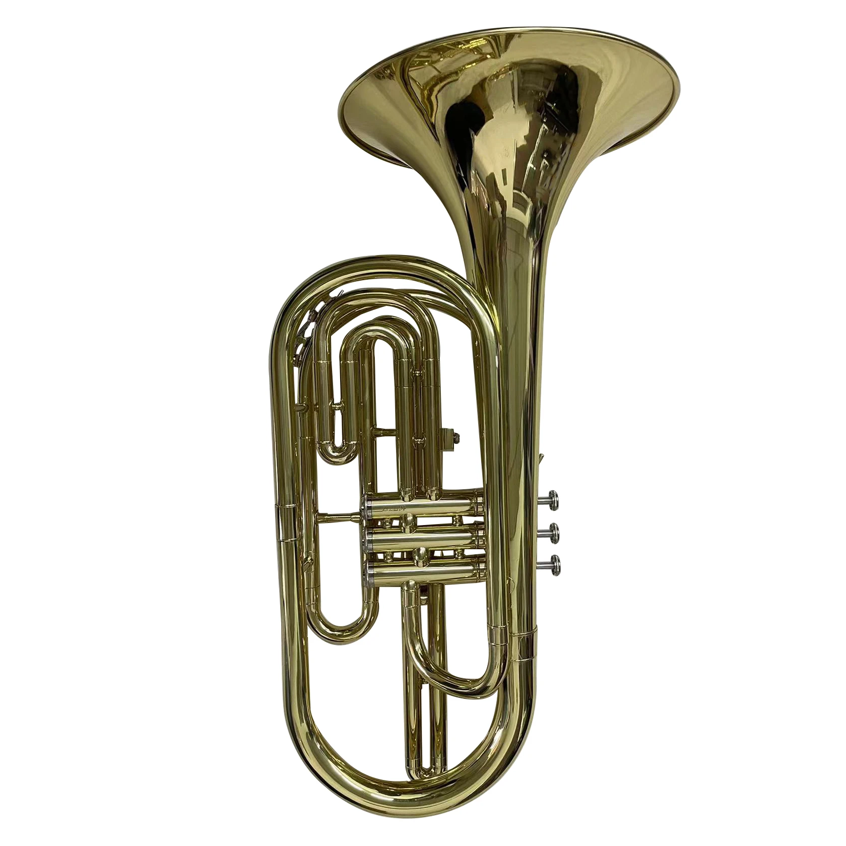 Trombone de marche en laque d'or, production OEM, haute qualité, vente directe d'usine