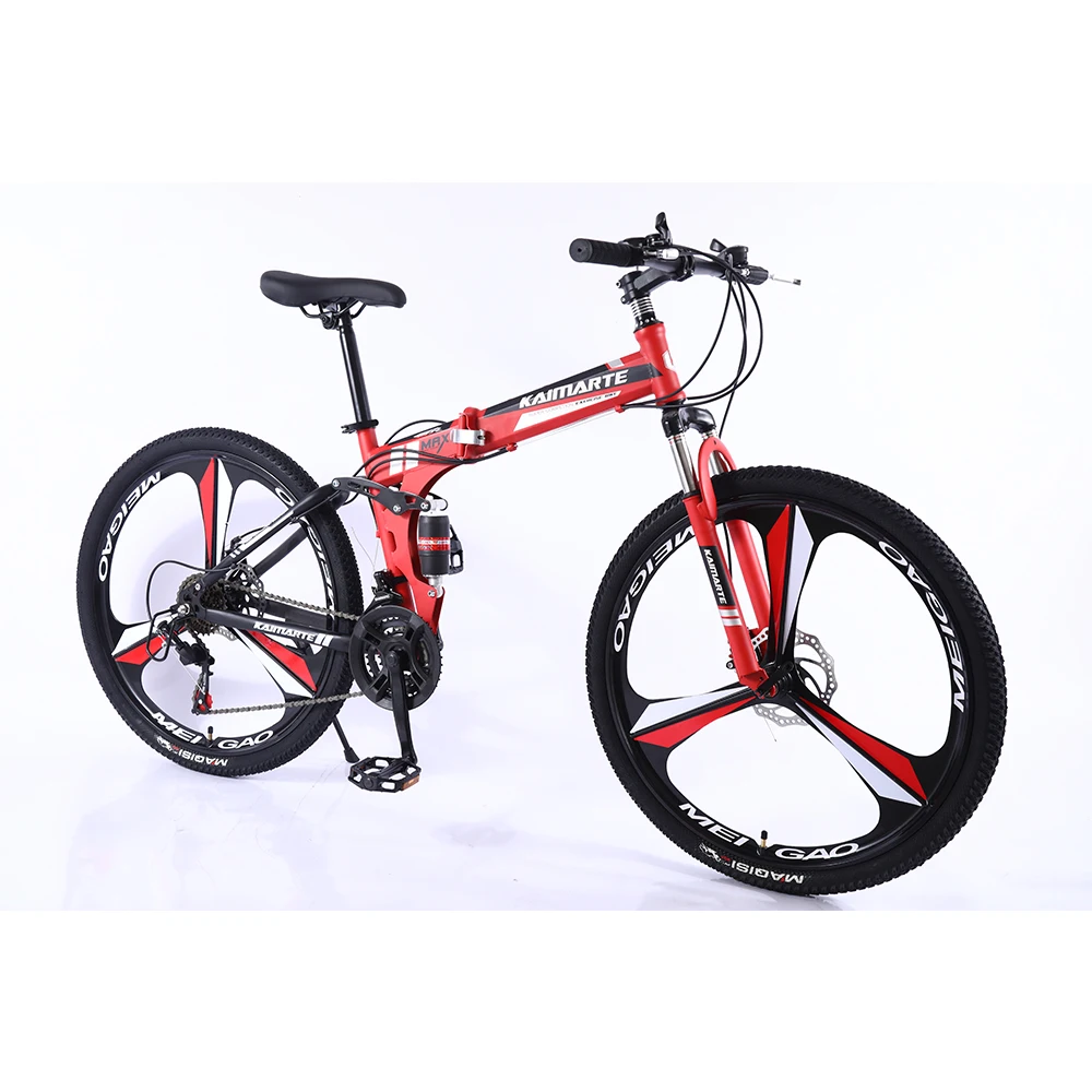 

Full Suspension Mountain Bike MTB Folding Bike 26 Inch 21/24/27/30 Speed /Foldable 26 Inch Moutain Bicycle Manufacturer CHina