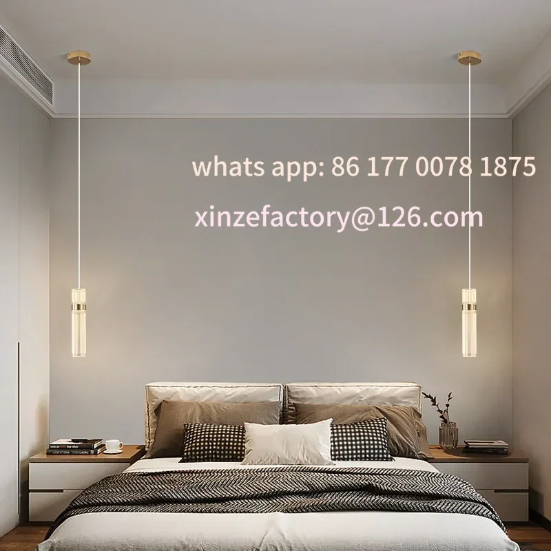 

Customizable Minimalist Glass Pendant Chandelier - Designer Hanging Ceiling Light Fixture for Villa, Bar