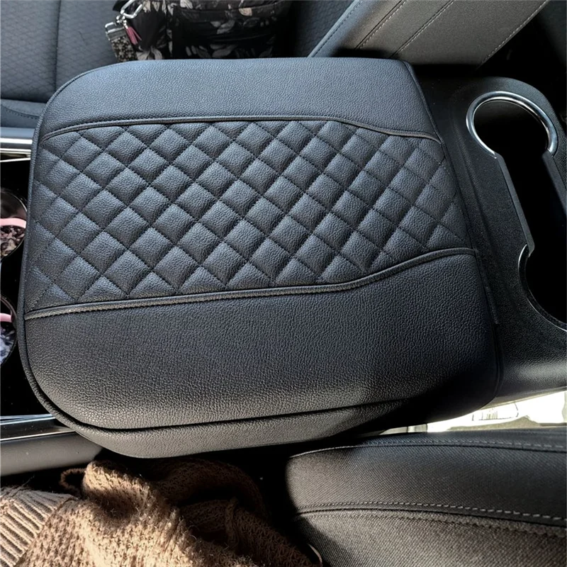Bucket Seat Armrest Cover For Chevy Silverado GMC Sierra 1500 2019-2025 Tahoe Suburban Yukon 2021-2025 Center Console