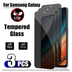 Screen Protector For Samsung Galaxy A12 A13 A14 A23 A42 A53 A73 A22 A52S F42 5G F02S F12 F13 F23 F04 F62 Anti-spy Glass Films