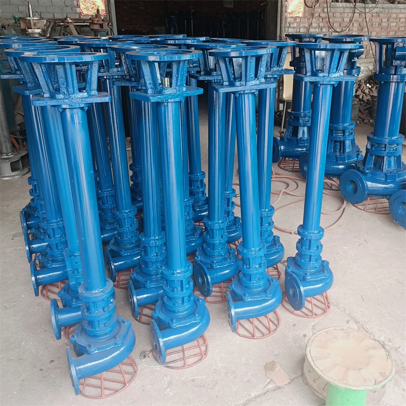 Pompa per acque luride subacquee ad alta efficienza Pompa centrifuga in ghisa resistente all'usura e senza intasamento con alimentatore motore