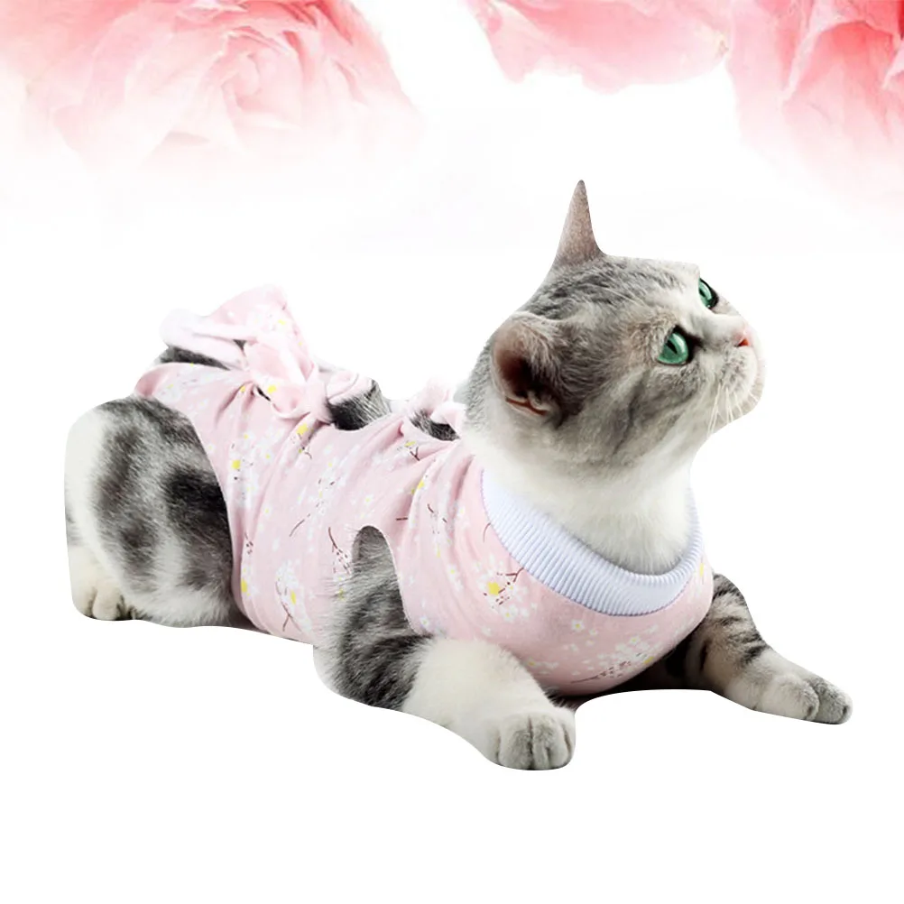 

Autumn And Winter Postoperative Anti-licking Suit Clothes Cat Neutering Clothing