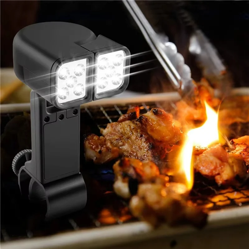 

ABFS Flexible Rotatable LED Grill Light For BBQ-Super-Bright Multifunctional Heat Lamp Ideal For Night Fishing