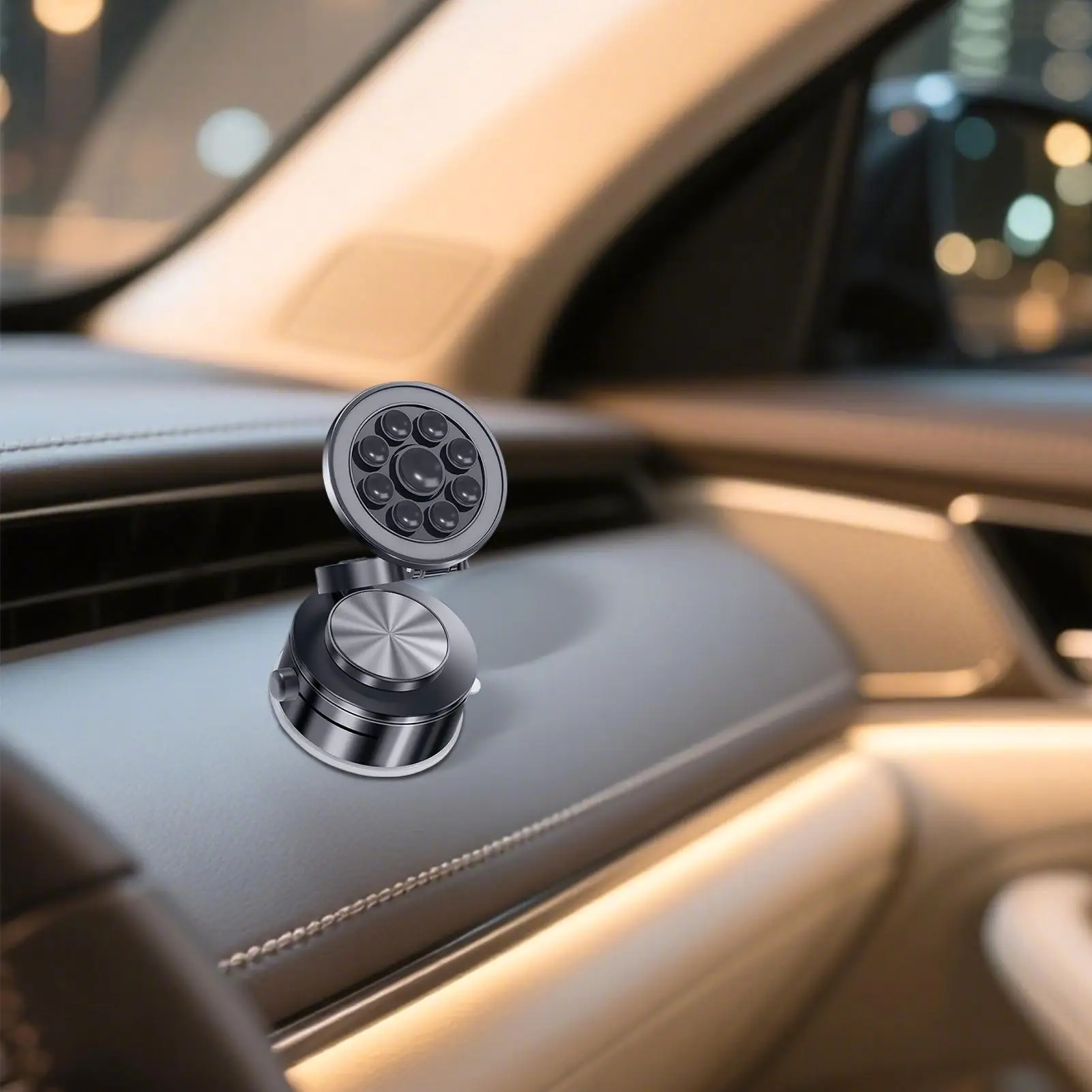 

Магнитный держатель для телефона на присоске, магнитный держатель для телефона с вакуумной присоской, вращающаяся на 360° подставка для мобильного телефона, регулируемые автомобильные аксессуары для