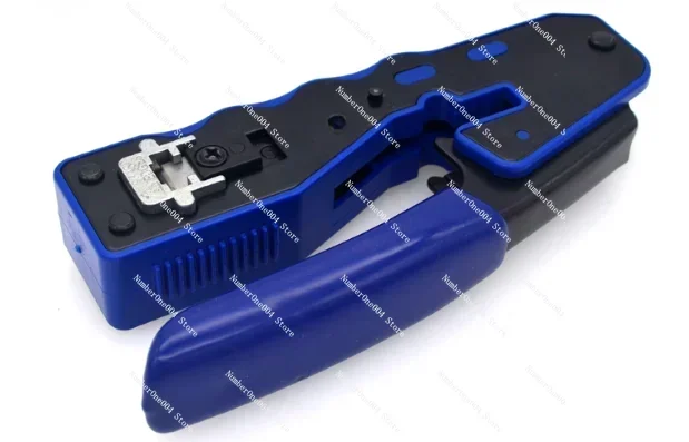 

Проходной инструмент для обжима RJ45 Простой в использовании щипцы для кабеля Ethernet для разъемов CAT5 CAT6 с оригинальной заводской конструкцией