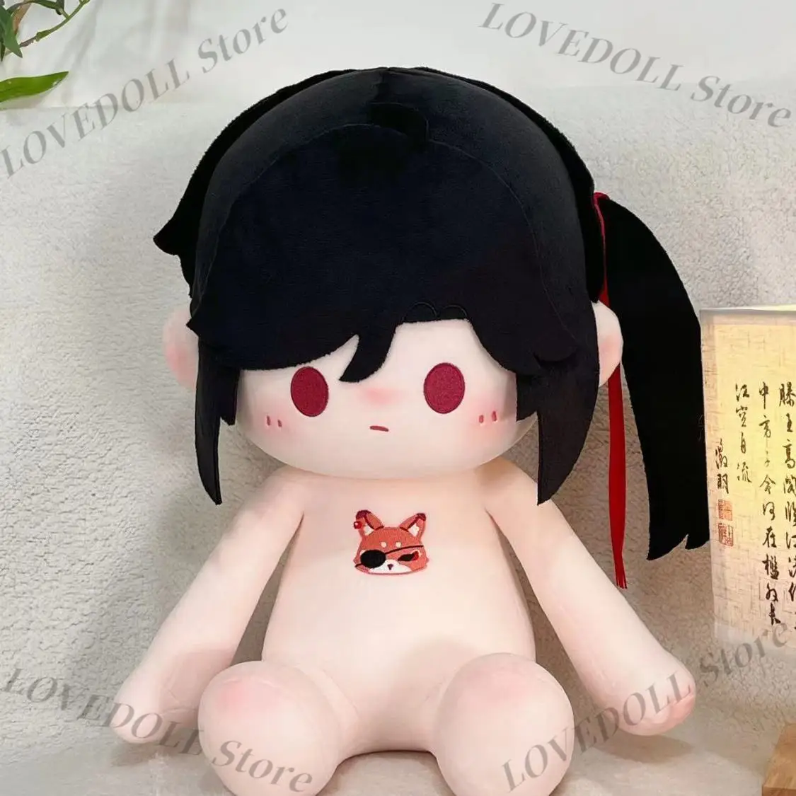 

Anime TGCI Tian Guan Ci Fu Hua Cheng Cosplay Soft Sitting Posture Plush Doll Body Change Clothes 40CM Pillow Stuffed Toy Cute
