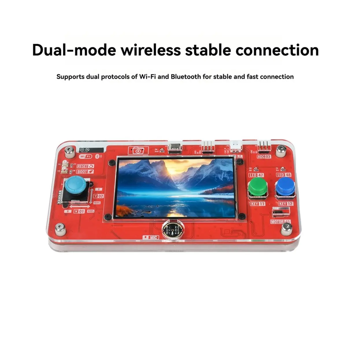 - Development Board 3.5-Inch IPS Color LCD Screen Wi-Fi + Bluetooth Intelligent Voice 9nteraction Fevelopment