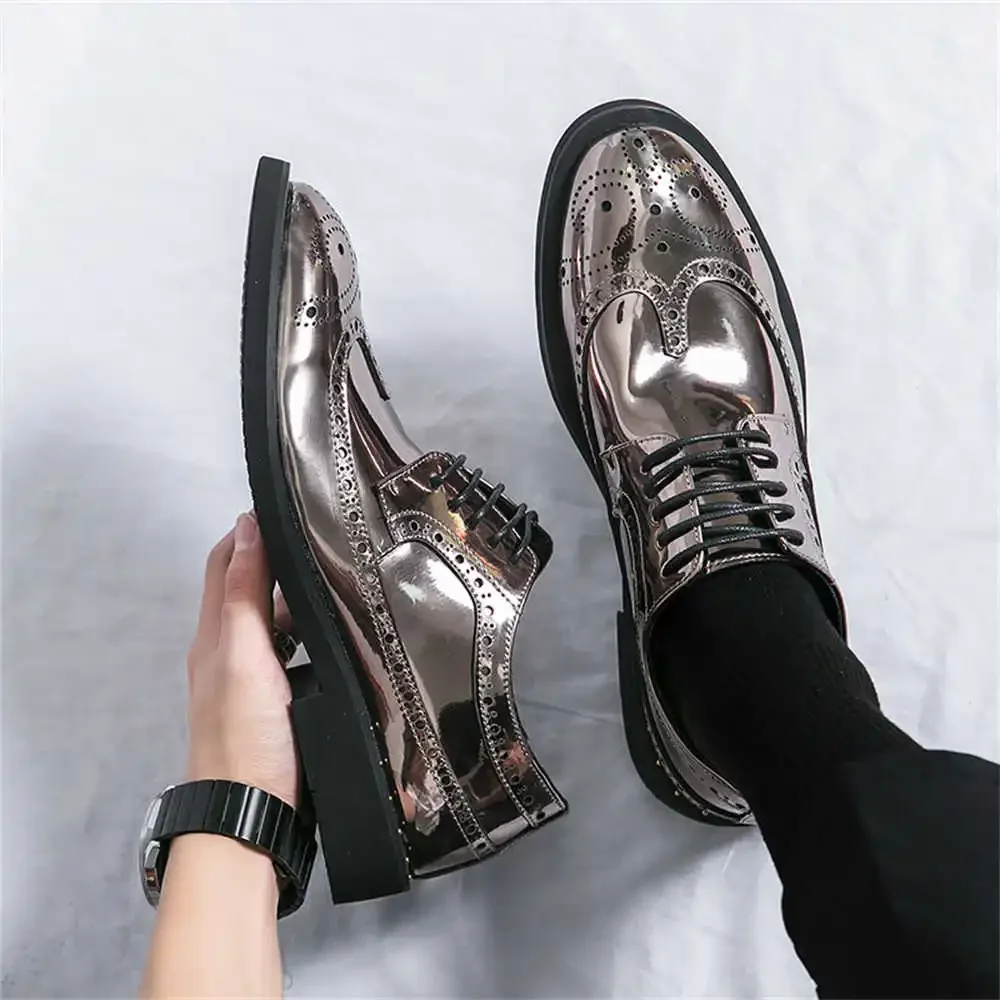 Patent Leather With Lacing Luxurious Sneakers Casual Tennis Para Basketball Men\'s Shoes Sports Tenis Original Shoos