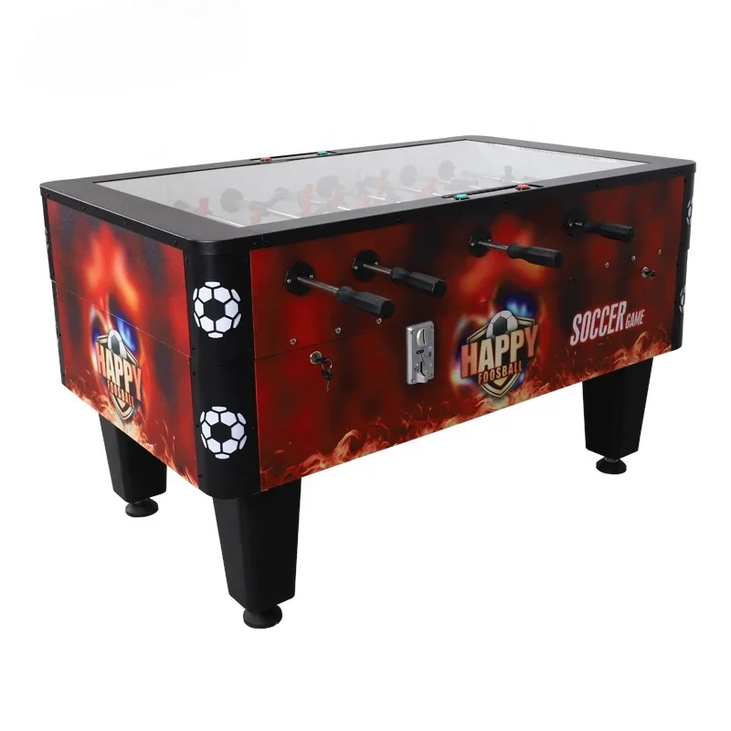 Indoor Coin Operated Professional Interactive Soccer Ball Football Foosball Table Gaming Equipment