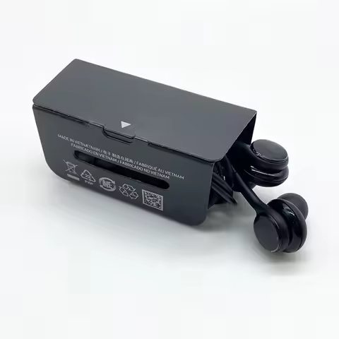 Type C earphone Stereo Music Earbud Wired Headphones With Mic DAC Chip For Samsung Galaxy S24 S23 S22 S21 Ultra S20 Note10 Plus